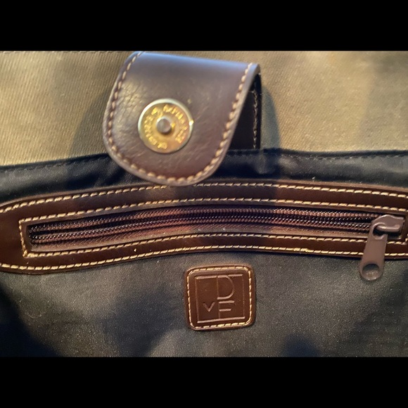 Diane Von Furstenberg Suede Shoulder Bag - Picture 5 of 7